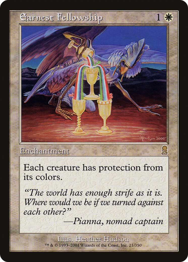 Image of Earnest Fellowship (ODY-021) - Odyssey Foil
