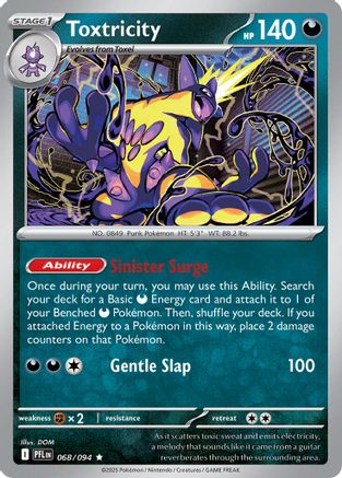 Image of Toxtricity 068/094  Deck Exclusives - Rare