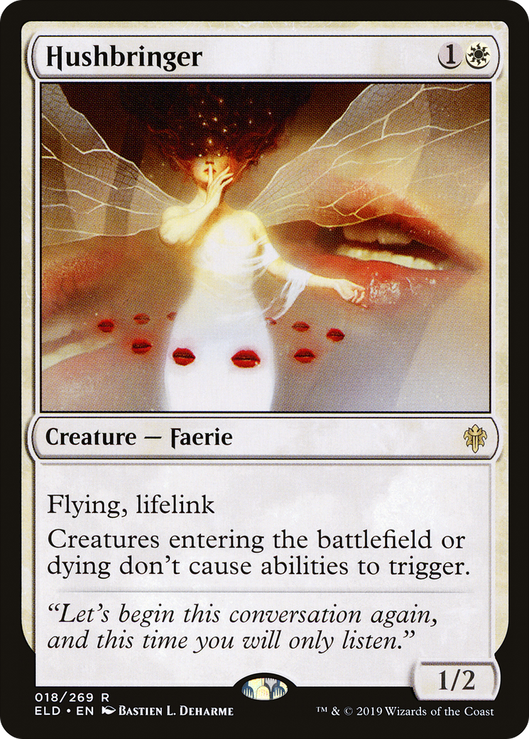 Image of Hushbringer (ELD-018) - Throne of Eldraine Foil