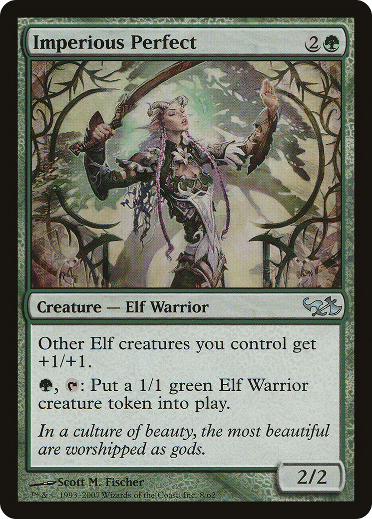 Image of Imperious Perfect (EVG-008) - Duel Decks: Elves vs. Goblins