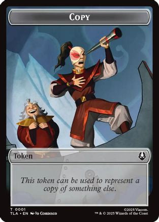 Image of Copy (0001) // Spirit Double-Sided Token (TLA-1 // 3) - Avatar: The Last Airbender Foil
