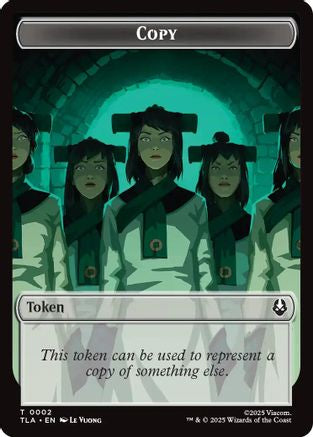 Image of Copy (0002) // Soldier (0011) Double-Sided Token (TLA-2 // 11) - Avatar: The Last Airbender