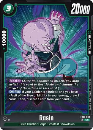 Image of Rasin (FB08-068) - Saiyans Pride