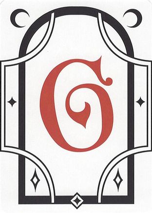 Image of Letter Card - G (SLC-) - Secret Lair Countdown Kit