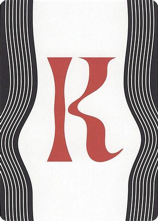Image of Letter Card - K (SLC-) - Secret Lair Countdown Kit