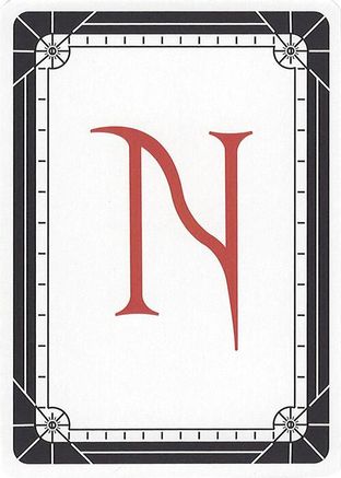 Image of Letter Card - N (SLC-) - Secret Lair Countdown Kit
