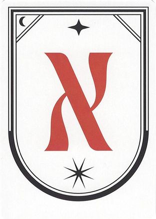 Image of Letter Card - X (SLC-) - Secret Lair Countdown Kit