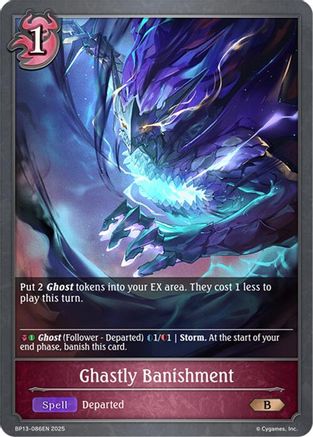 Image of Ghastly Banishment (BP13-086EN) - BP13 Dominion of Darkness