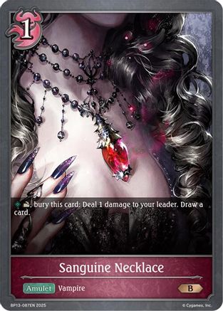 Image of Sanguine Necklace (BP13-087EN) - BP13 Dominion of Darkness