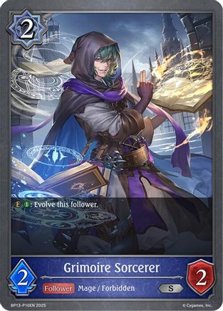 Image of Grimoire Sorcerer - P10 (Foil) (BP13-P10EN) - BP13 Dominion of Darkness
