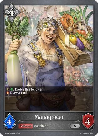 Image of Managrocer - P26 (Foil) (BP13-P26EN) - BP13 Dominion of Darkness