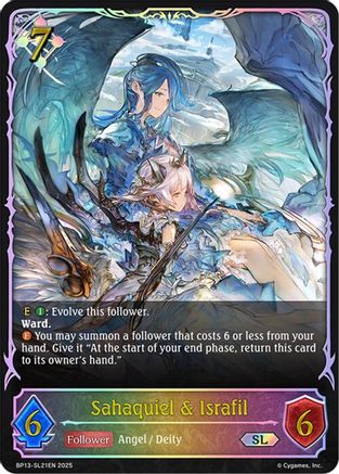 Image of Sahaquiel & Israfil (SL) (BP13-SL21EN) - BP13 Dominion of Darkness
