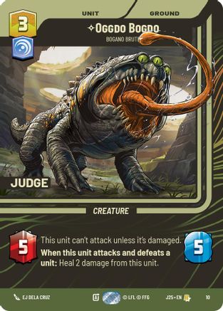 Image of Oggdo Bogdo - Bogano Brute (10) - Judge Promos Foil