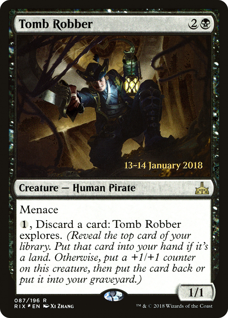 Image of Tomb Robber (PRE-87S) - Rivals of Ixalan Promos Foil