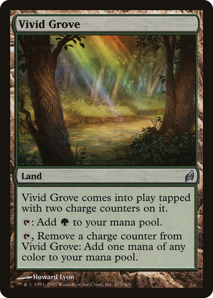 Image of Vivid Grove (LRW-277) - Lorwyn Foil