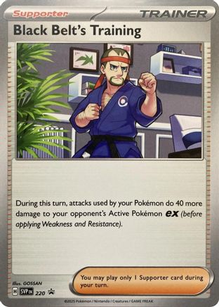 Image of Black Belt's Training 220  SV Scarlet & Violet Promo Cards - Promo