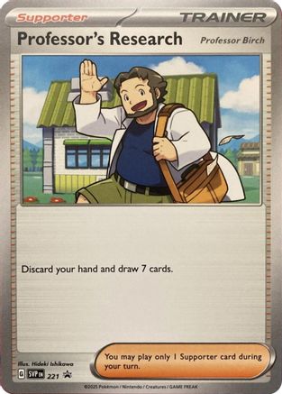 Image of Professor's Research 221  SV Scarlet & Violet Promo Cards - Promo