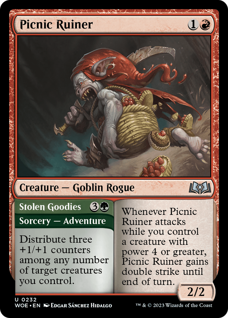 Image of Picnic Ruiner (WOE-232) - Wilds of Eldraine