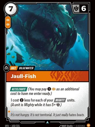 Image of Jaull-Fish (103/221) - Spiritforged Foil