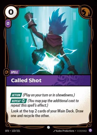 Image of Called Shot (122/221) - Spiritforged Foil