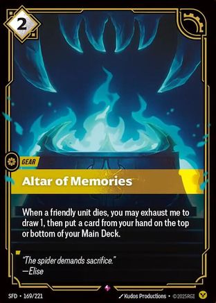 Image of Altar of Memories (169/221) - Spiritforged Foil