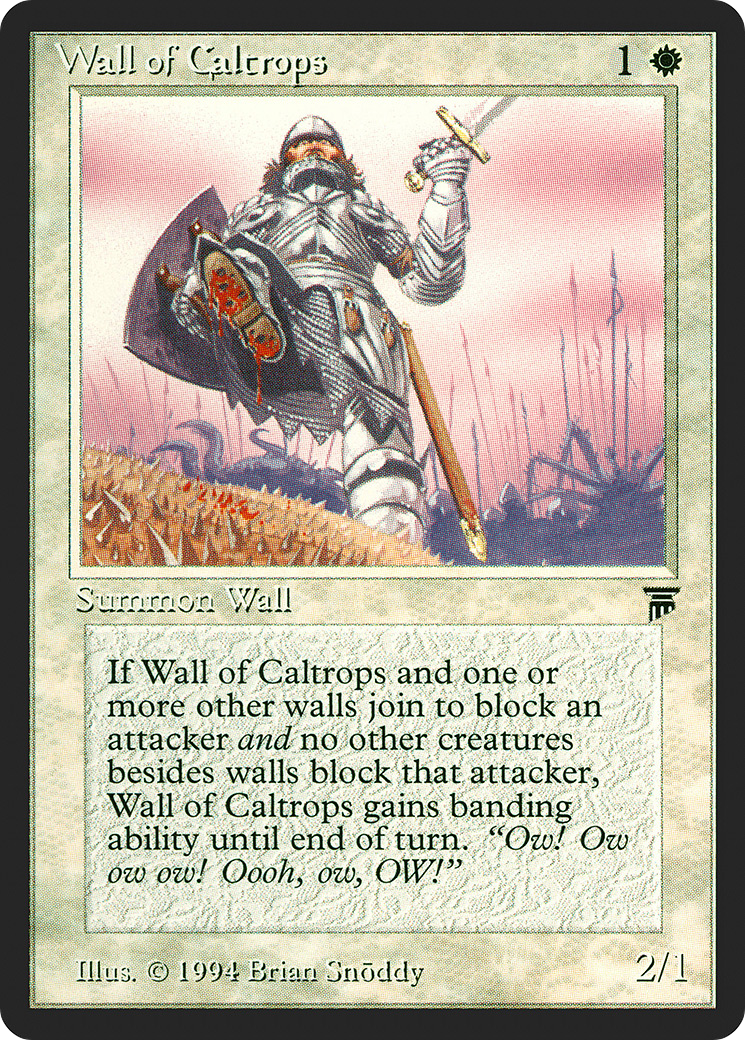 Image of Wall of Caltrops (LEG-) - Legends