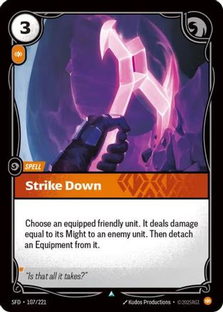 Image of Strike Down (107/221) - Spiritforged