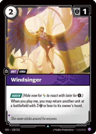 Image of Windsinger (138/221) - Spiritforged