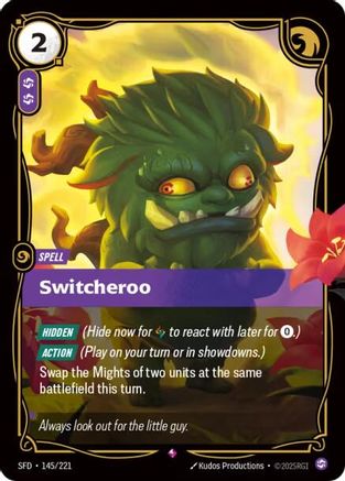 Image of Switcheroo (145/221) - Spiritforged Foil