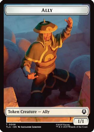 Image of Ally (0006) // Soldier (0002) Double-Sided Token (TLA-6 // 2) - Avatar: The Last Airbender
