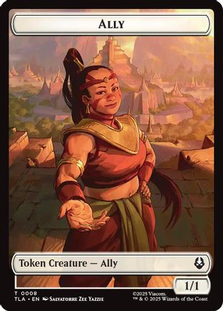 Image of Ally (0008) // Soldier (0002) Double-Sided Token (TLA-8 // 2) - Avatar: The Last Airbender