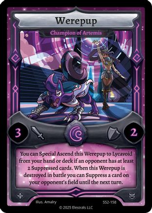 Image of Werepup - Champion of Artemis (SS2-158) - Shattered Stars Chapter 2 SS2