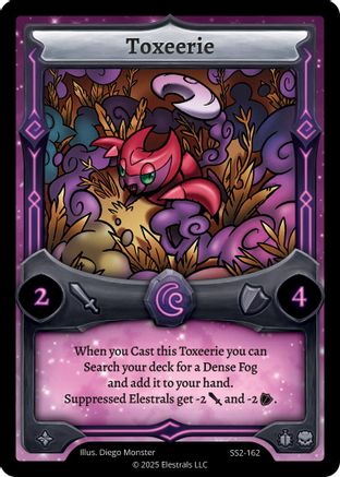 Image of Toxeerie (SS2-162) - Shattered Stars Chapter 2 SS2 Reverse Holo