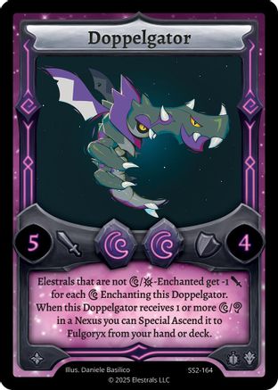 Image of Doppelgator (SS2-164) - Shattered Stars Chapter 2 SS2 Reverse Holo