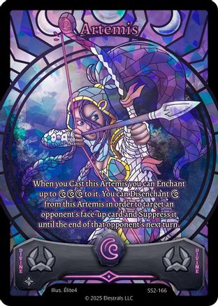 Image of Artemis (Full Art) (SS2-166) - Shattered Stars Chapter 2 SS2 Holo