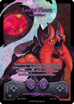 Image of Lunar Phase - Lunar Eclipse (Full Art) (SS2-170) - Shattered Stars Chapter 2 SS2 Holo