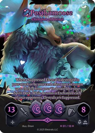 Image of Posthumoose - Champion of Artemis (Serialized) (/10) - Shattered Stars Chapter 2 SS2 Holo