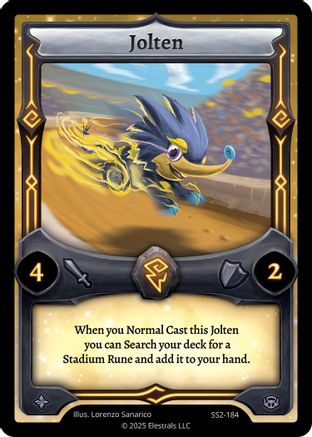 Image of Jolten (SS2-184) - Shattered Stars Chapter 2 SS2 Reverse Holo