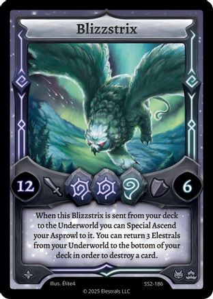 Image of Blizzstrix (SS2-186) - Shattered Stars Chapter 2 SS2 Reverse Holo