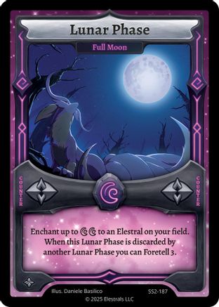 Image of Lunar Phase - Full Moon (SS2-187) - Shattered Stars Chapter 2 SS2