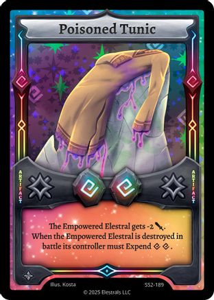 Image of Poisoned Tunic (SS2-189) - Shattered Stars Chapter 2 SS2 Holo