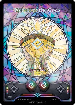 Image of Nectar of the Gods (Full Art) (SS2-191) - Shattered Stars Chapter 2 SS2 Holo