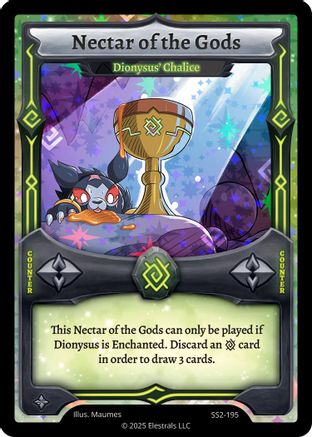 Image of Nectar of the Gods - Dionysus' Chalice (SS2-195) - Shattered Stars Chapter 2 SS2 Holo