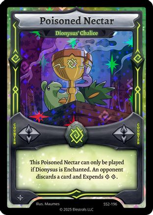 Image of Poisoned Nectar - Dionysus' Chalice (SS2-196) - Shattered Stars Chapter 2 SS2 Holo
