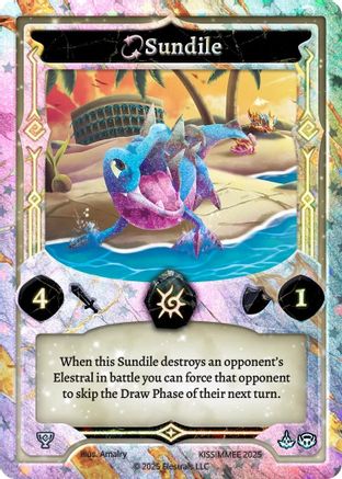 Image of Sundile (Stellar) (KISSIMMEE 2025) - Kissimmee Open 2025 Reverse Holo