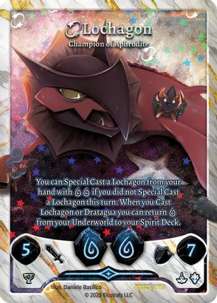 Image of Lochagon - Champion of Aphrodite (2nd Place) (KO25 2ND) - Kissimmee Open 2025 Holo
