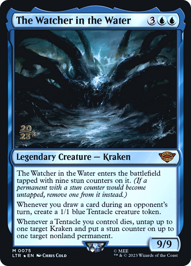 Image of The Watcher in the Water (PRE-075) - Tales of Middle-earth Promos Foil