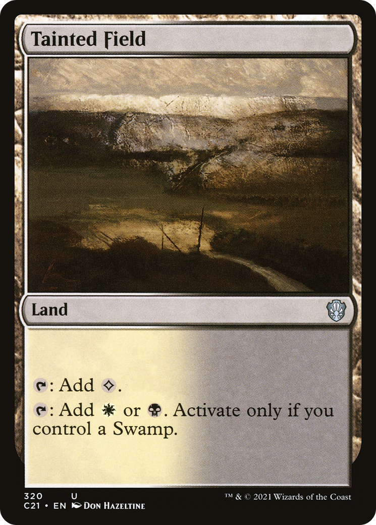 Image of Tainted Field (C21-320) - Commander 2021