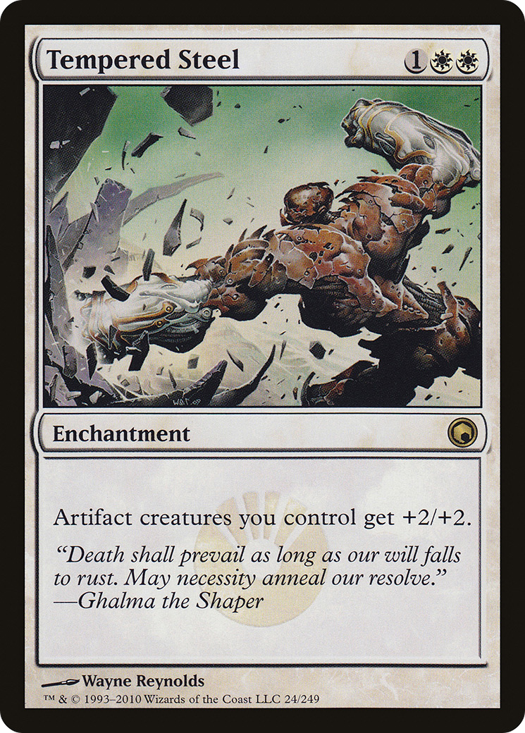 Image of Tempered Steel (SOM-024) - Scars of Mirrodin