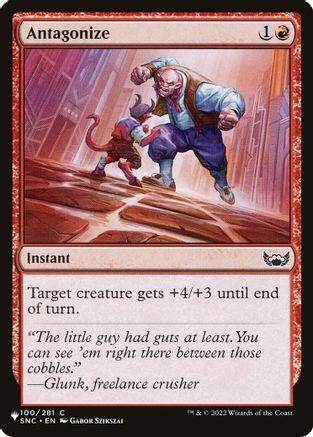 Image of Antagonize (LIST-100) - The List Reprints